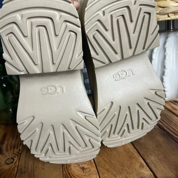 UGG Women's Ultra Mini New Heights Mustard Seed Platform Boots 1158311 - Picture 10 of 14